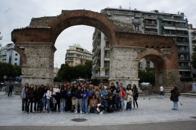 participantes del proyecto erasmus del ies sorts de la mar de denia