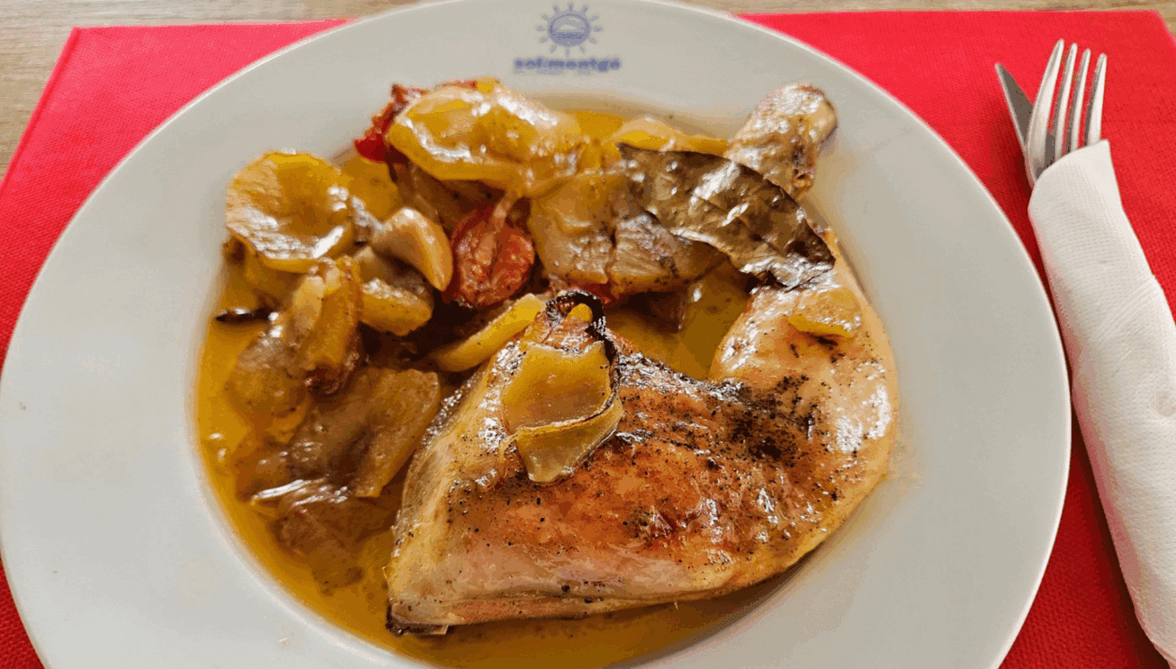 Plato 1 Restaurante Solimontgo