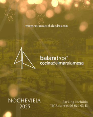 Menú Nochevieja 2025 en Balandros