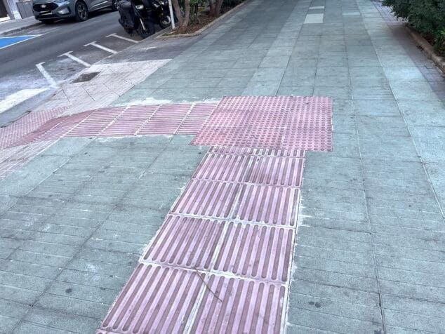 Imagen: Acabados del paseo a día de hoy