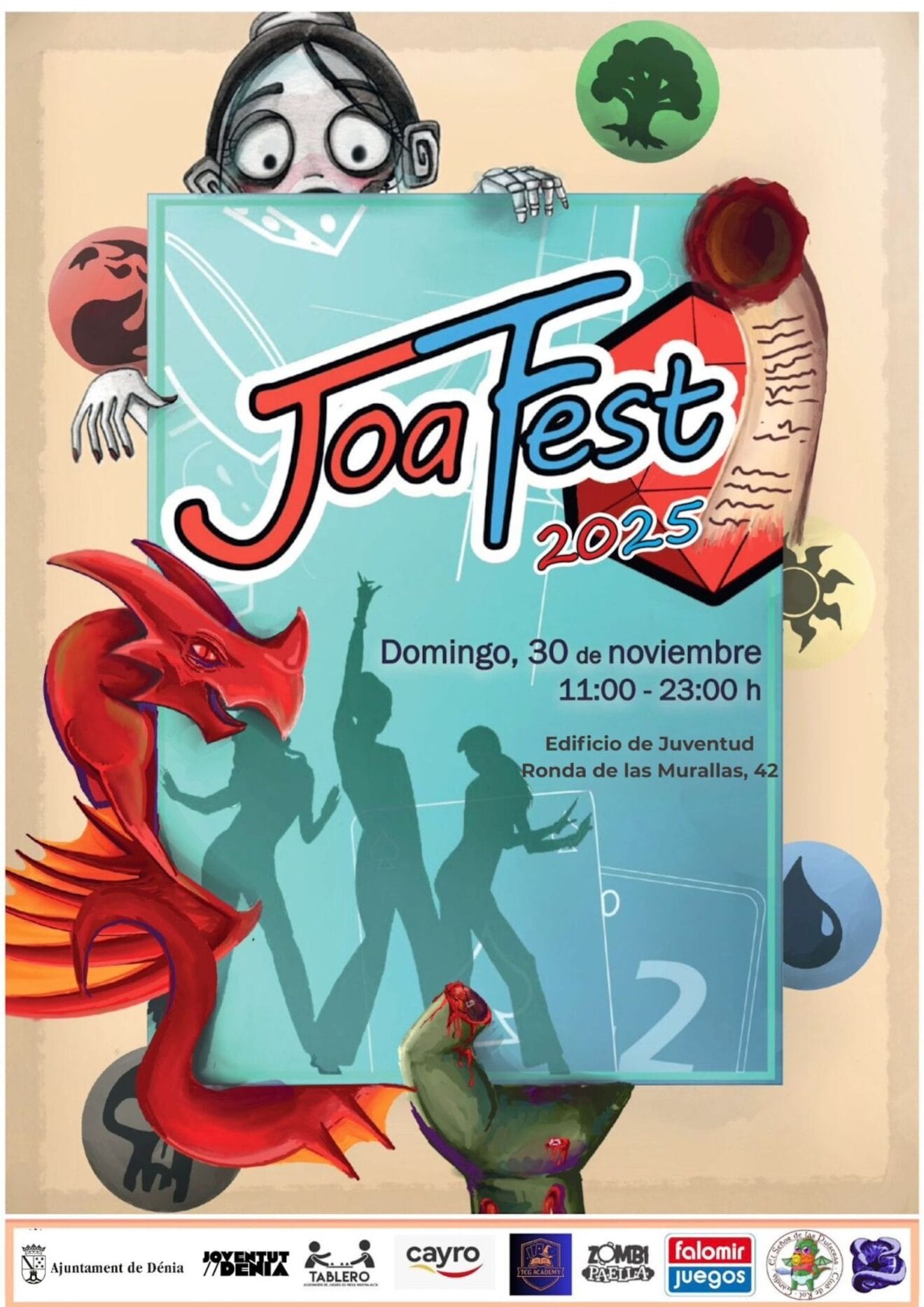 Cartel del JoaFest 2025 de Dénia