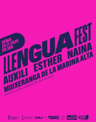 Cartel del LlenguaFest 2025 de Dénia