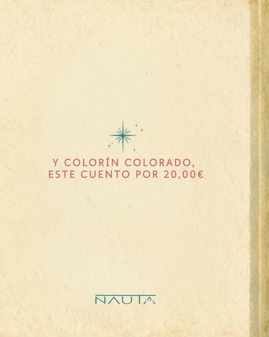 Colorín colorado, este cuento por 20€