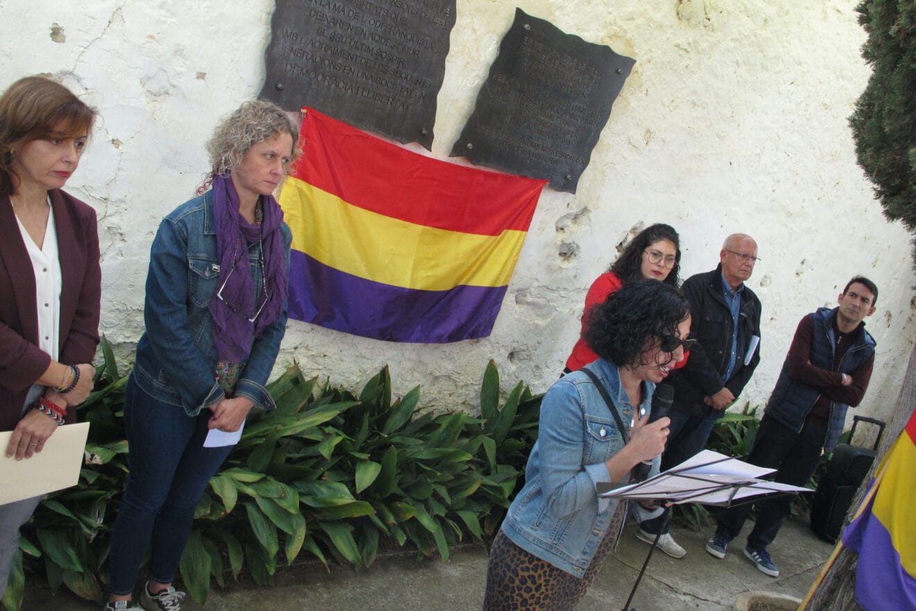 Homenaje a los republicanos fusilados en Dénia 21