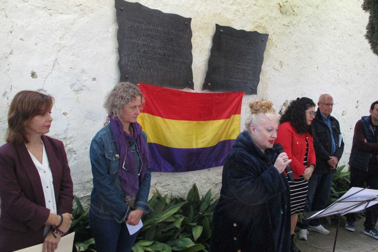 Homenaje a los republicanos fusilados en Dénia 25