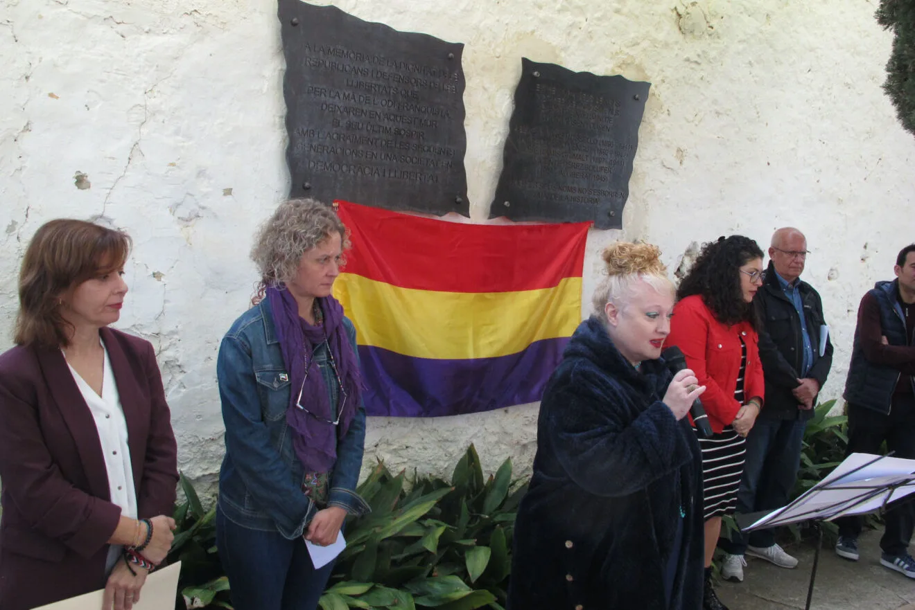 Homenaje a los republicanos fusilados en Dénia 25