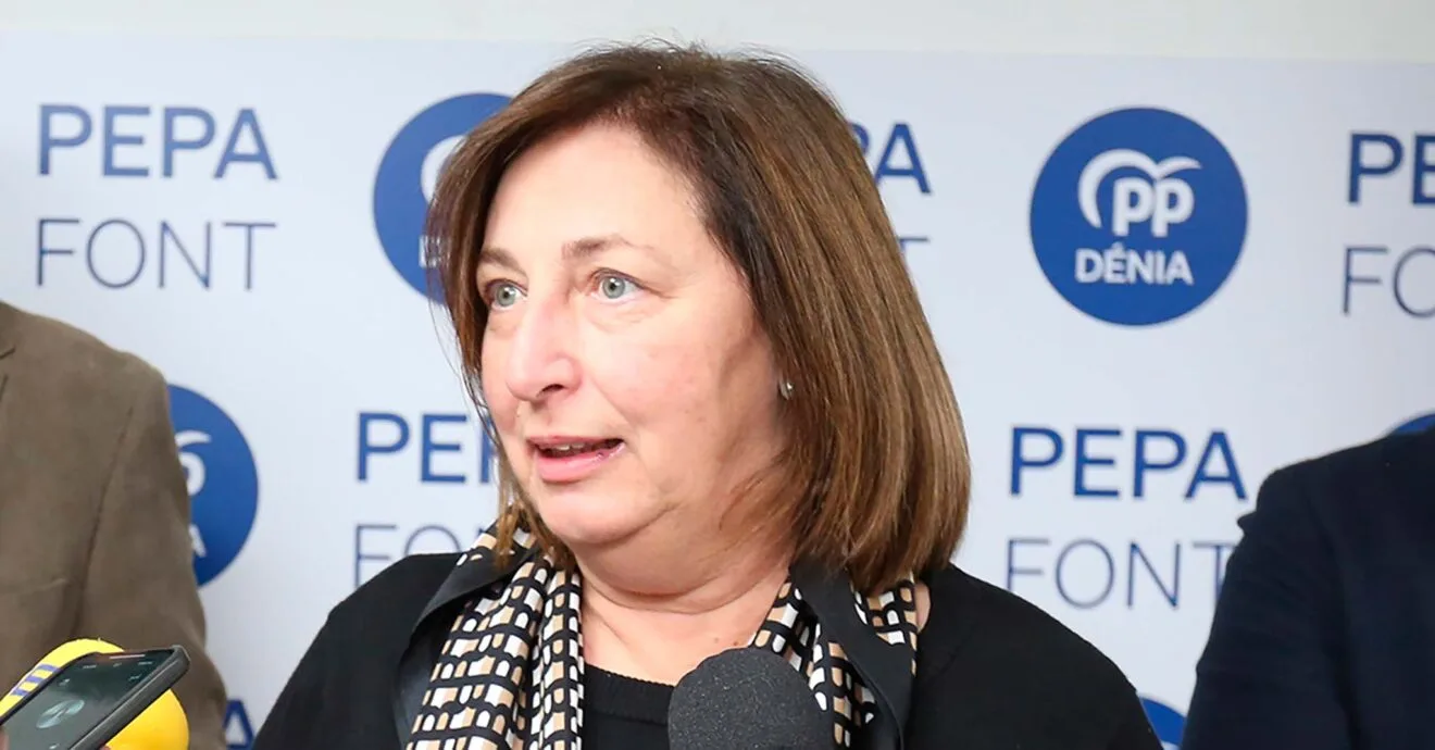 Pepa Font, portavoz del PP Dénia