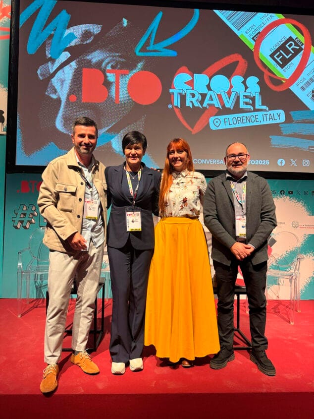 El proyecto Bancalet de Dénia, ejemplo internacional en Florencia de valorización del patrimonio agroalimentario 2 Imagen: Ponentes del encuentro BTO-Be Travel Onlife en Florencia