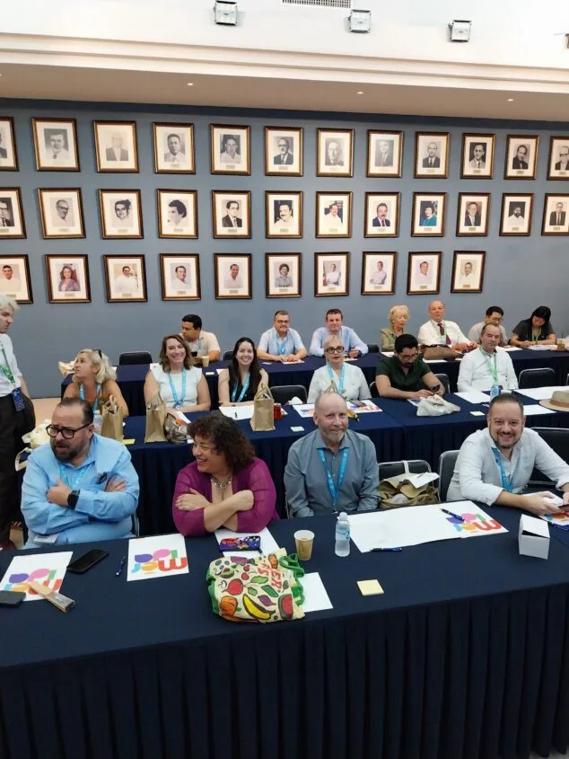 Dénia comparte experiencias en México con 18 ciudades gastronómicas del mundo 2 Imagen: Reunión de trabajo