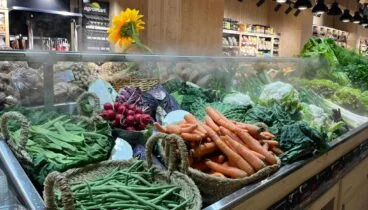 variedad de productos frescos y artesanales