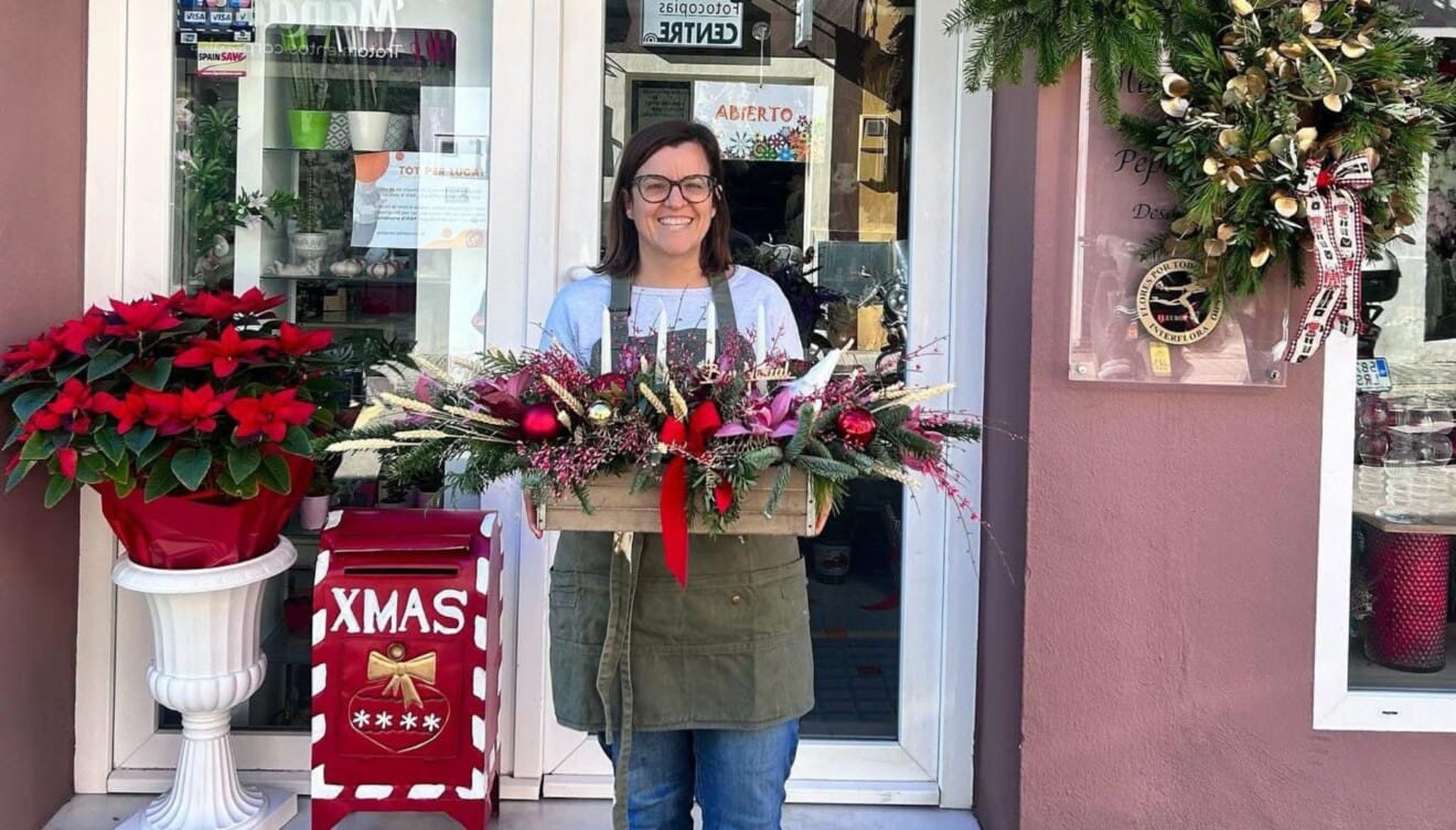 Aída Mandarina, trato personal en Floristería Mandarina