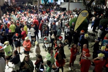 Alrededor de 750 participantes en la carrera San Silvestre Dénia 2025