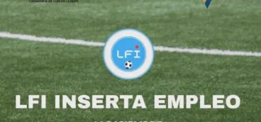 cartel liga de futbol inclusivo