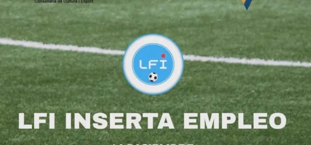 cartel liga de futbol inclusivo