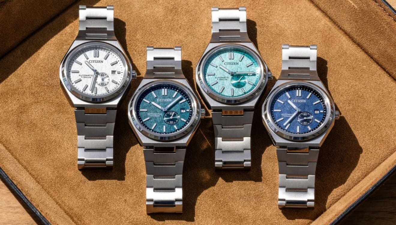 Citizen solar Super Titanium con cristal de zafiro y resistencia al agua