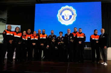 Protección Civil reconocida en el Día de la Policía Local de Dénia