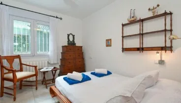 Dormitorio con camas individuales para mayor flexibilidad