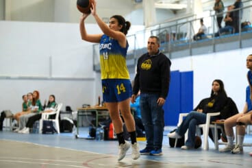 El Dénia Bàsquet Senior Femenino Autonómico en Benetússer