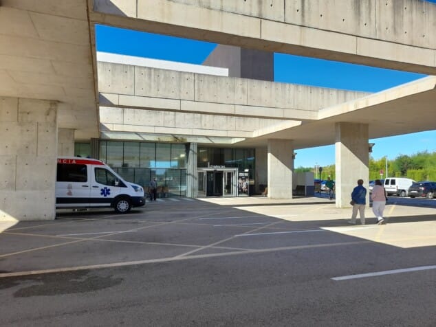 Imatge: Entrada d'Urgències de l'Hospital de Dénia