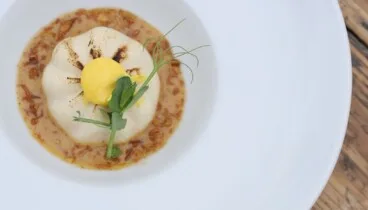 Gastronomía de calidad en lounge bar del puerto