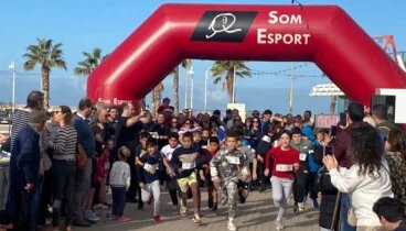 marina el portet acoge la vii mini san silvestre denia 2025