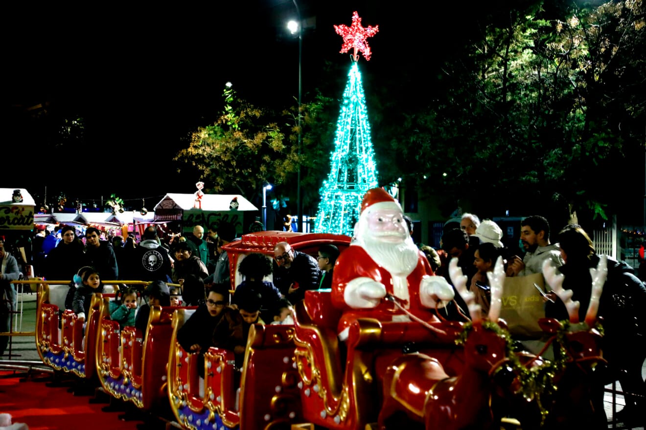 Tren para los más pequeños del Mercat de Nadal