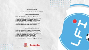 Programa de partido en el Diego Mena