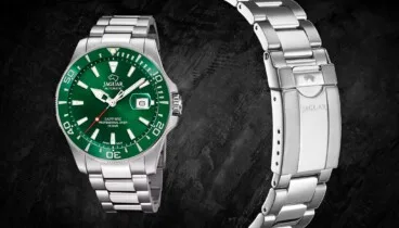 Reloj Jaguar automático para hombre en color verde