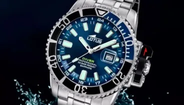 Reloj Lotus en color azul