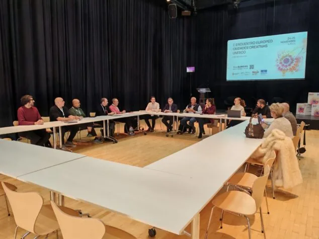 Imagen: Reunión de la Asociación Española de Ciudades Creativas de la UNESCO