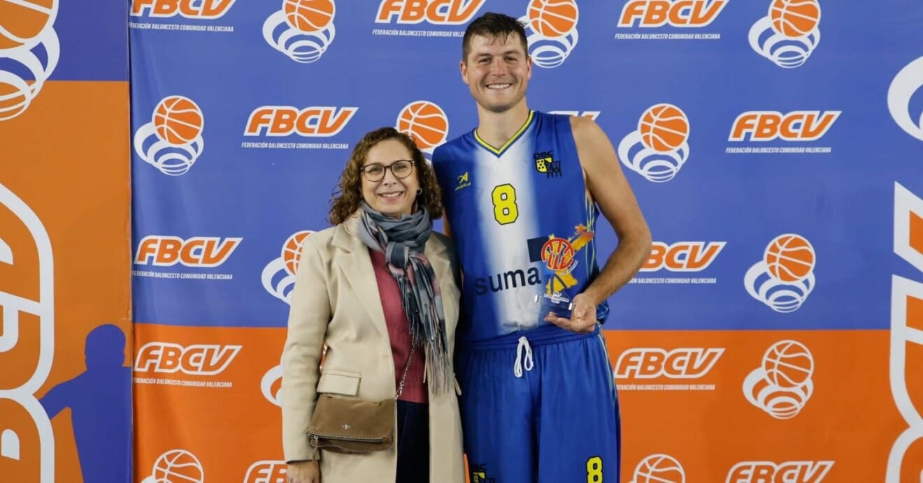 Richard García como MVP de la Lliga Valenciana 2025