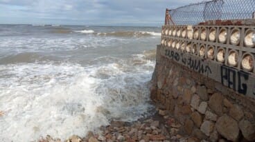 Así ha cambiado la costa de Dénia tras el último temporal 12