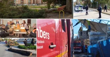 Dénia, una tarde sacudida por el viento: crónica de un 28 de enero para el recuerdo 8 del aviso naranja al caos controlado en denia