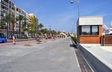 De plek waar de stad en de zee elkaar omarmen.