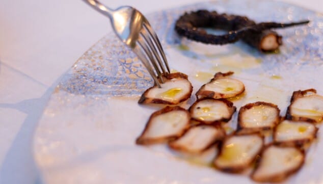 el millor producte del mar en una cuina amb ànima mediterrània