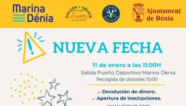 nueva fecha de la 12a carrera roscon de reyes marina denia