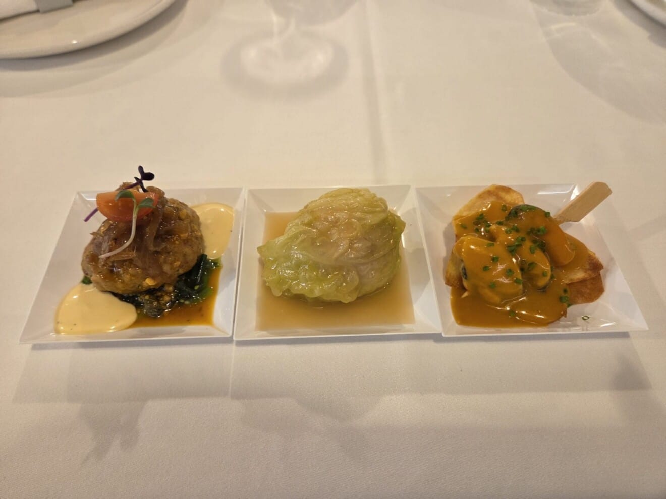 Gerechten die op Madrid Fusion worden gepresenteerd.