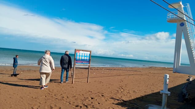 playa de denia durante el mes de enero de 2026 archivo