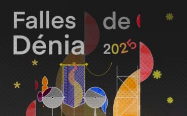 Cover der Fallas von Denia 2025