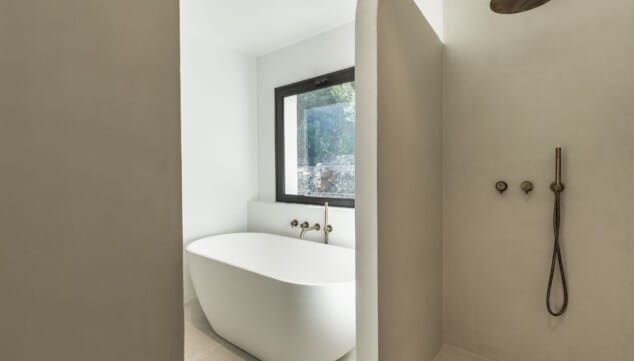 aerotermia y suelo radiante en viviendas sostenibles