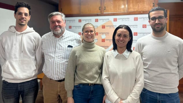 Imatge: Alberto Robles, Rafa Carrió, Safir Malonda, Maria José Garcia i Valentí Alcalà