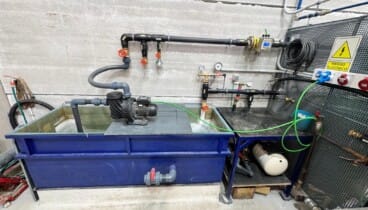 Banc de proves exclusiu per a comprovació de bombes reparades