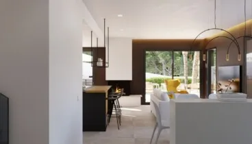 Comedor conectado al exterior para disfrutar en cualquier época del año