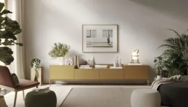 Diseño contemporáneo para salón elegante