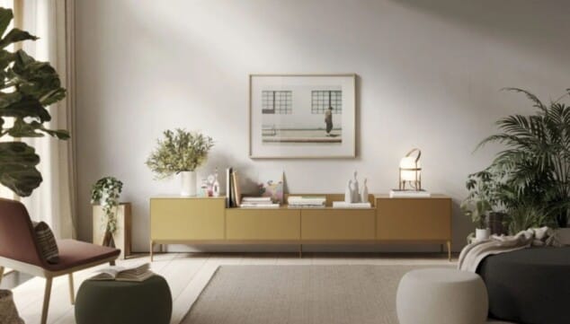 diseno contemporaneo para salon elegante