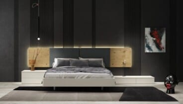 Dormitorio funcional con diseño contemporáneo