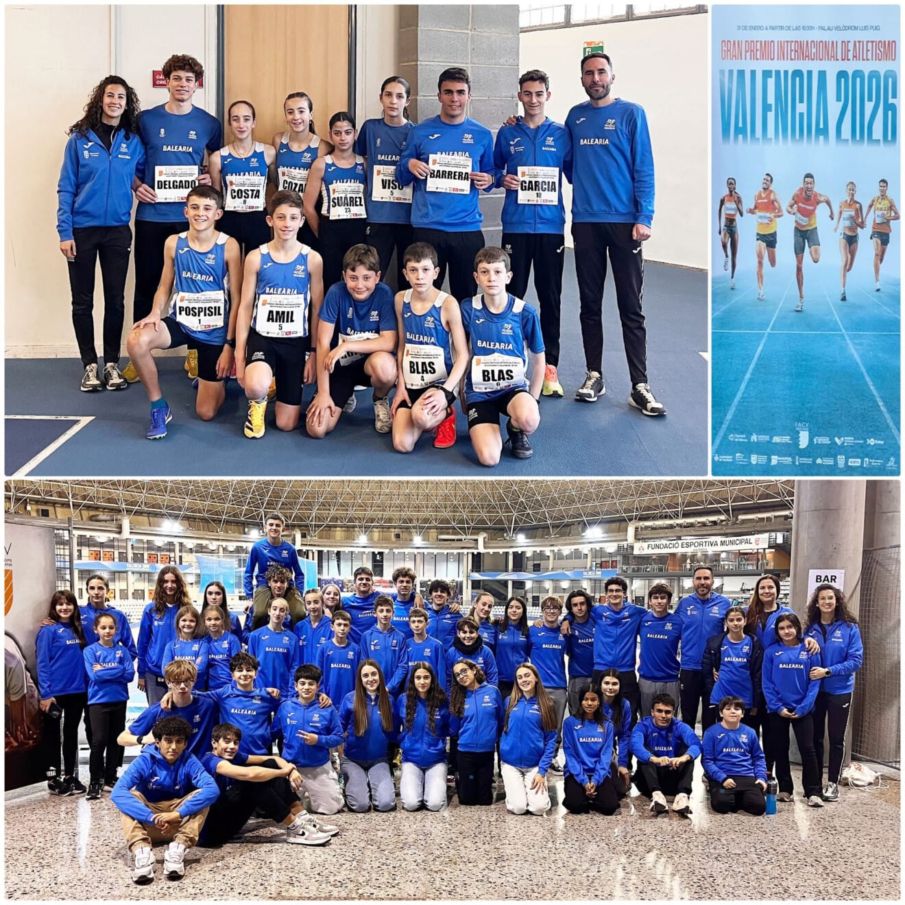 E.M.A. de Dénia - C.A. Baleària Diànium en Gran Premi Internacional d’Atletisme Ciutat de València