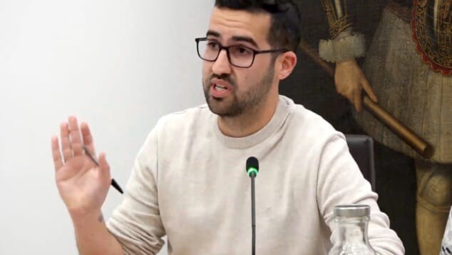 Imatge: Intervenció de Valen Alcalà