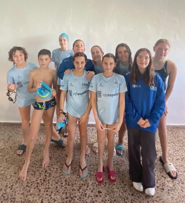 El Club Natació Dénia sube al podio en los Jocs Esportius Alevín y suma dos medallas en el Nacional Máster 1 Imagen: Jocs Esportius