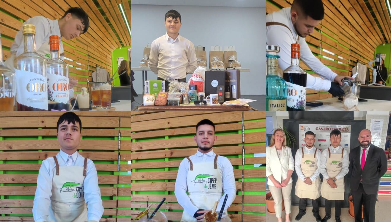El CIPFP de Dénia celebra su éxito en el concurso de coctelería de Gastroterreta